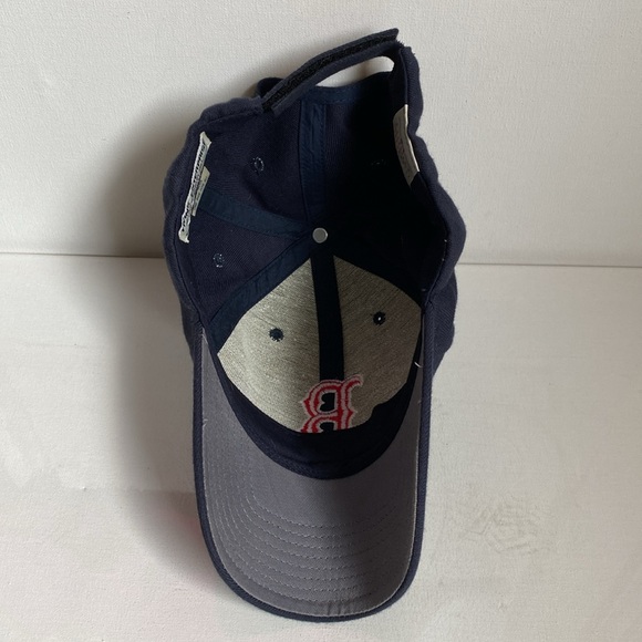 Boston Red Sox Logo Cap Navy and Red - Picture 7 of 10